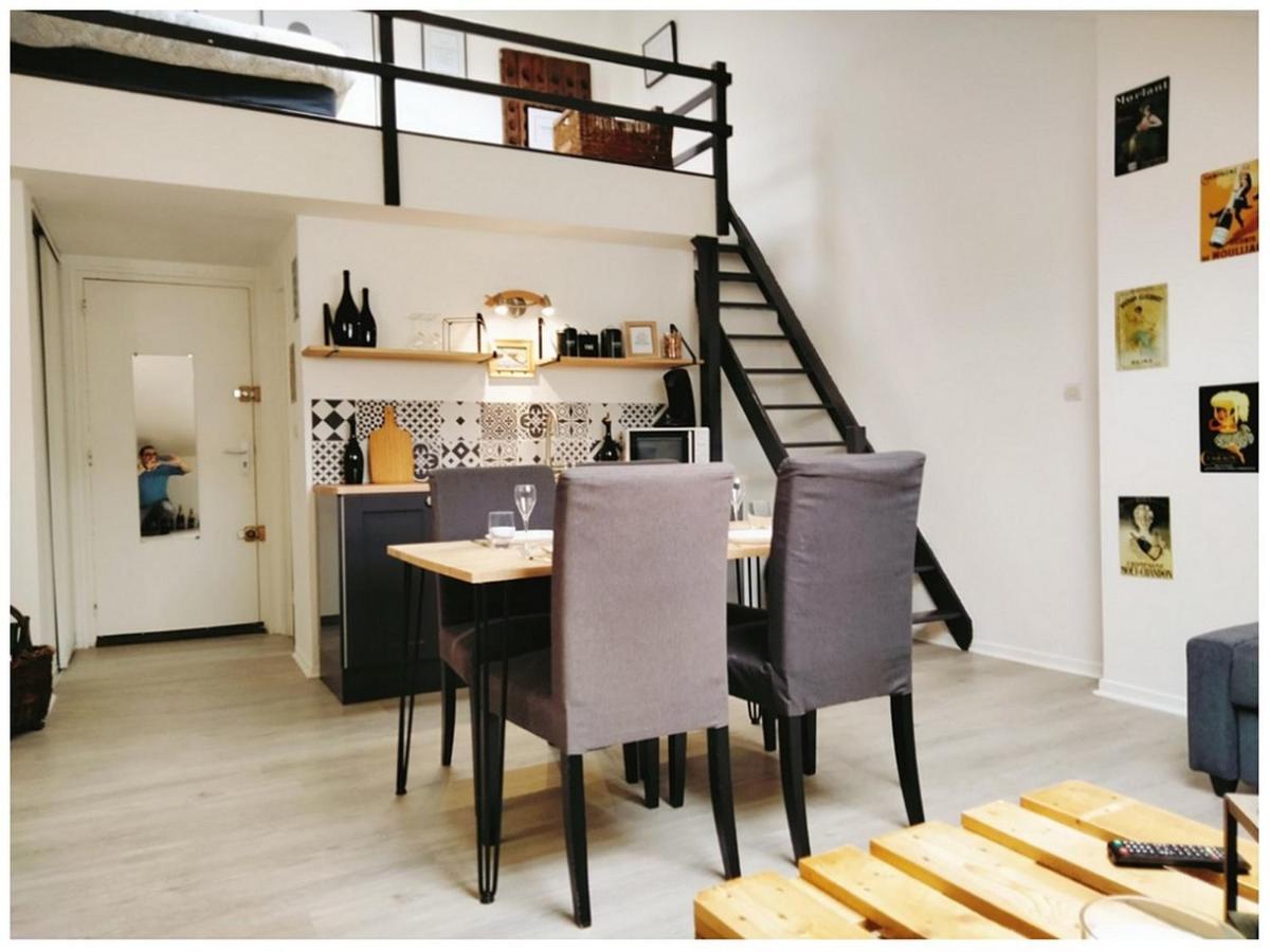 Apartamento Studio Champagne Reims Exterior foto