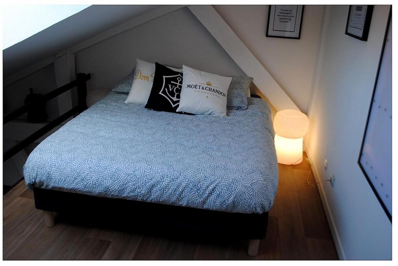 Apartamento Studio Champagne Reims Exterior foto